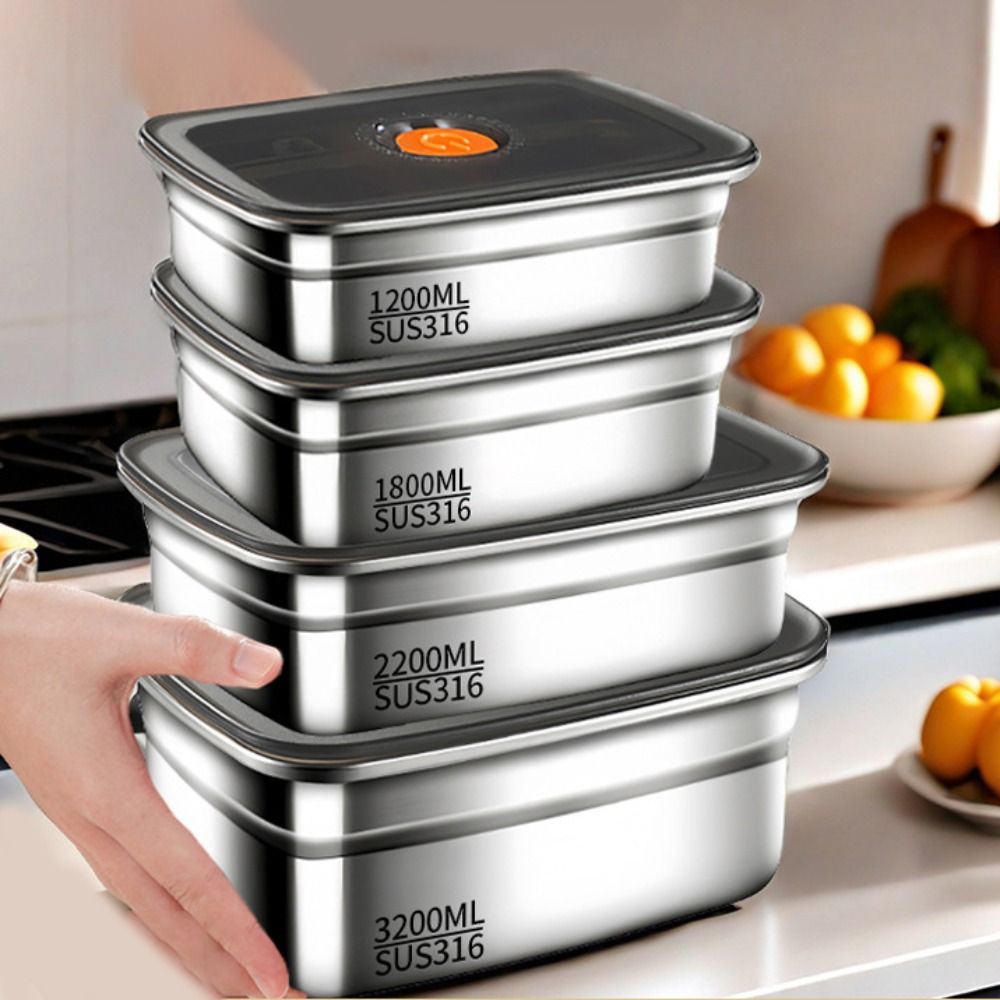 Outdoor Hunting Kitchen - Stainless Steel Lunch Box Bento Box
