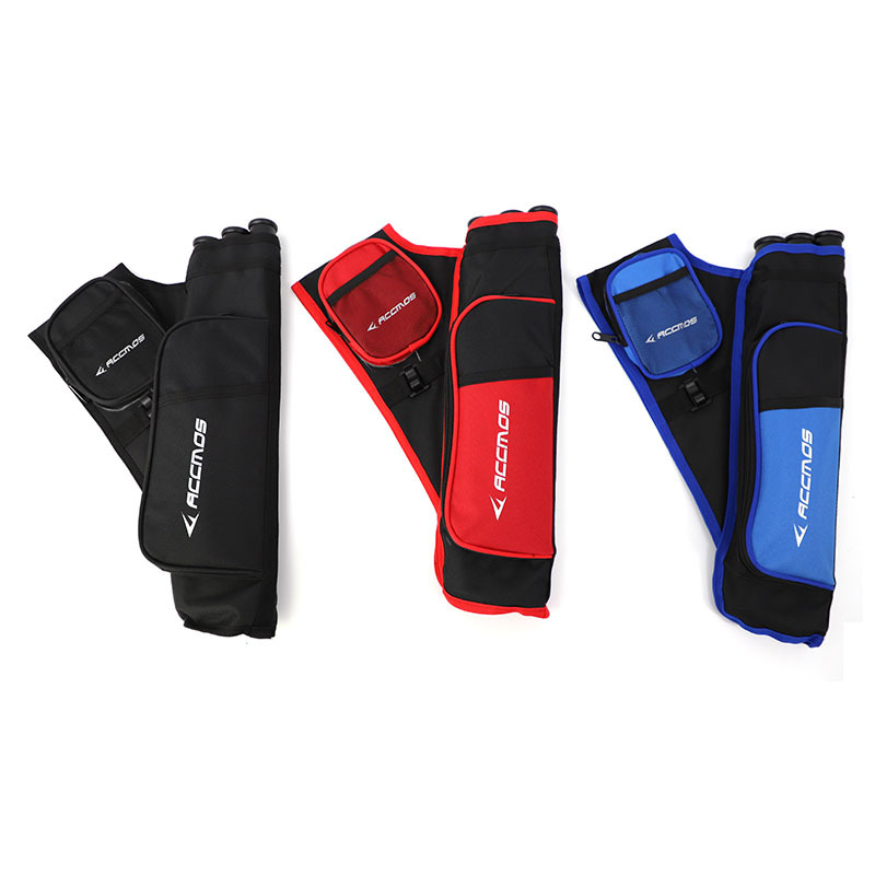 Quiver Arrow Back - ACCMOS 3-Tubes Archery Arrows Quiver Holder