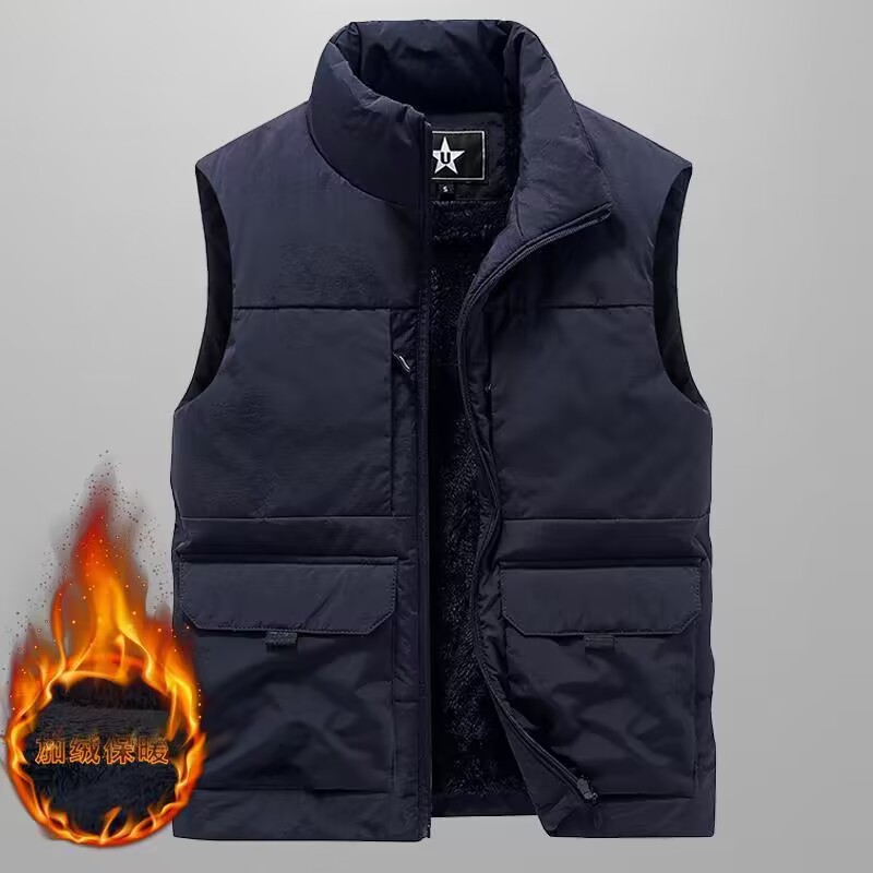 Winter Men's Cargo Hunting Ves - Outdoor Hunting Fleece reseña y precio