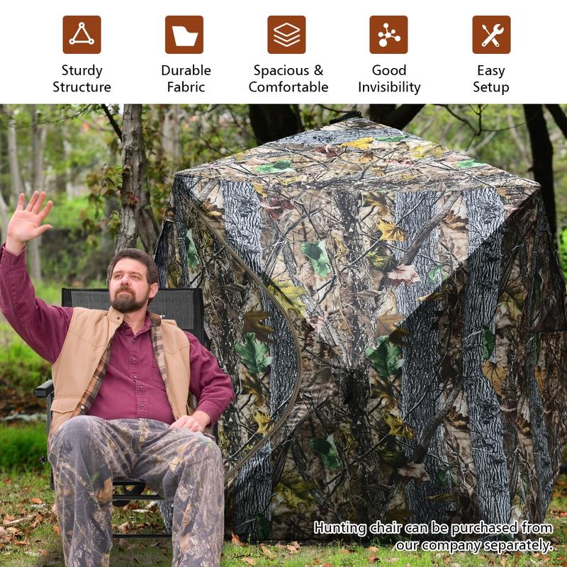 3 Person Portable Pop-Up Groun - Hunting & Outdoor As reseña y precio