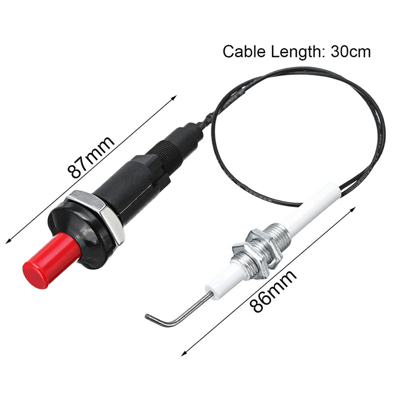 Push Button Piezo Ignitor With - Outdoor Hunting Kitchen reseña y precio