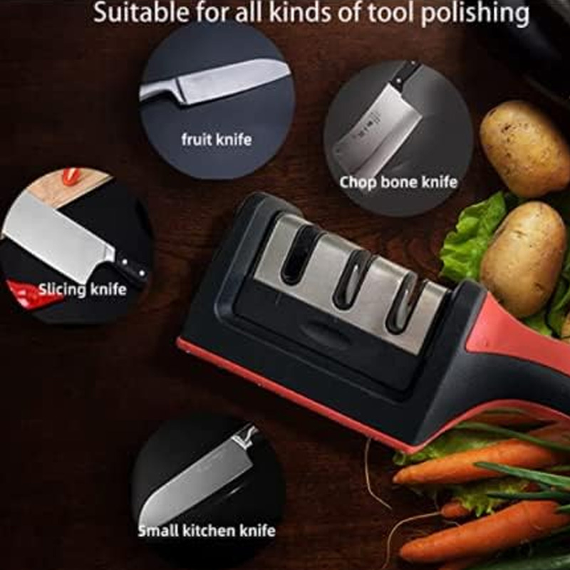3-Stage Knife Sharpener Kit wi - Hunting Knife Outdoor Edge reseña y precio