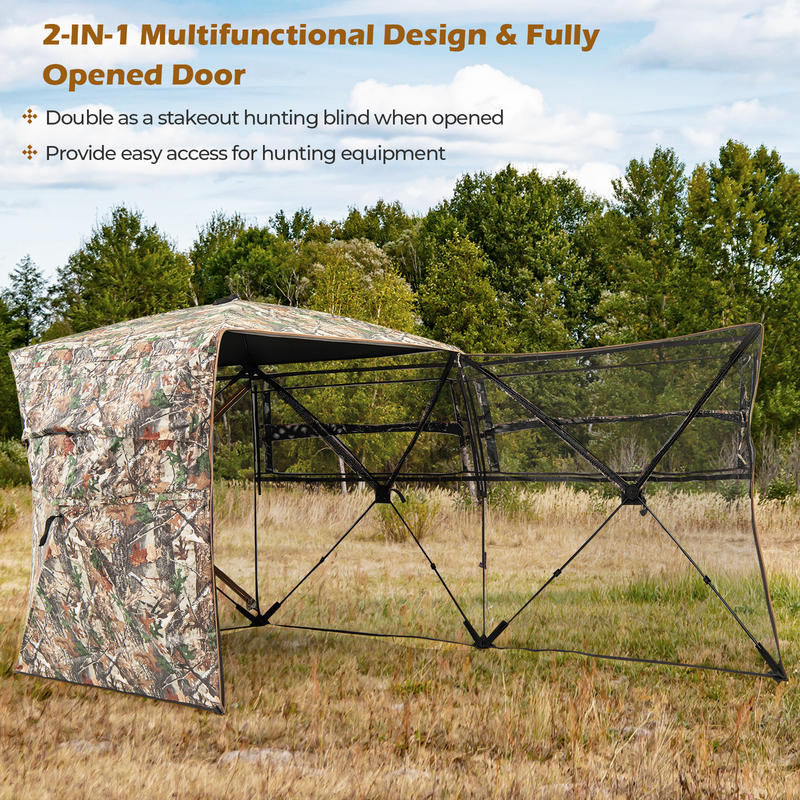 360° One Way See Through Hunti - Hunting & Outdoor As reseña y precio