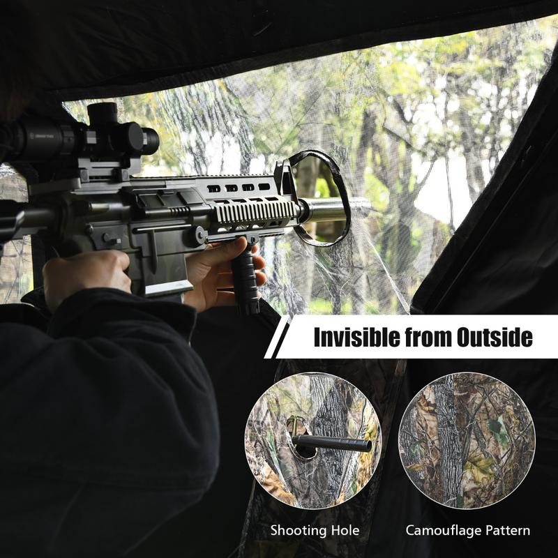 3 Person Portable Pop-Up Groun - Hunting & Outdoor As reseña y precio