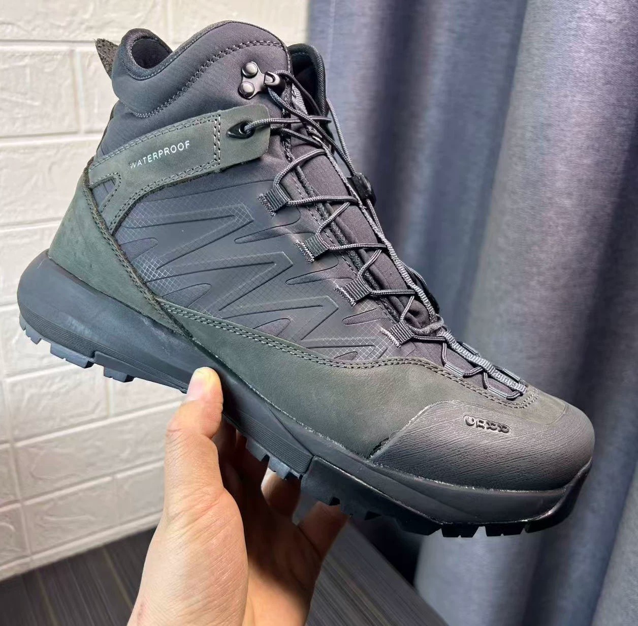 High Top Hiking Leather Shoes  - Hunting Outdoor Brands reseña y precio