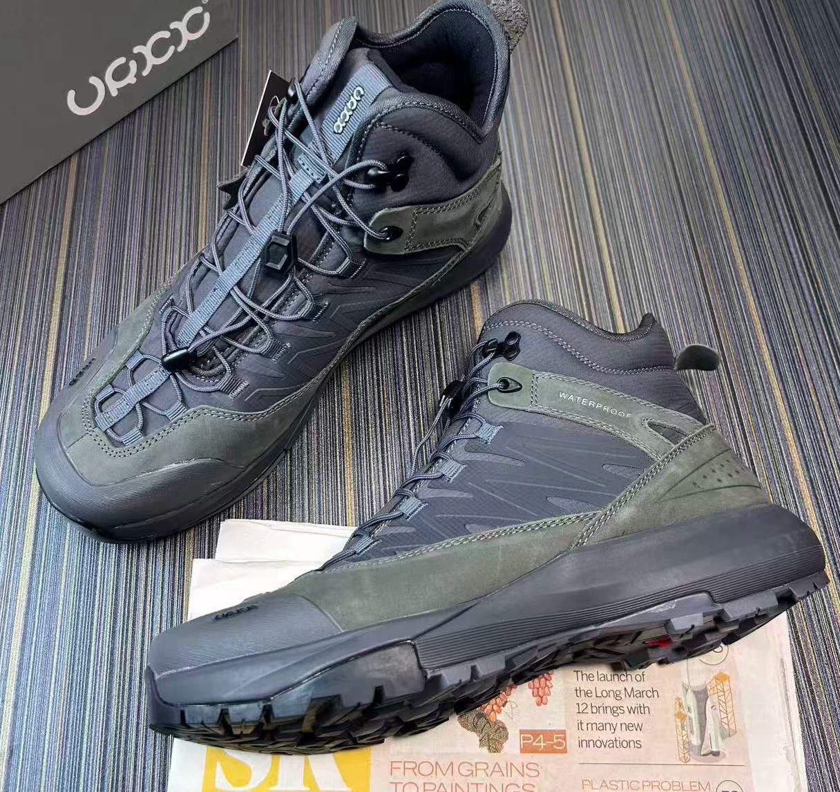 High Top Hiking Leather Shoes  - Hunting Outdoor Brands reseña y precio
