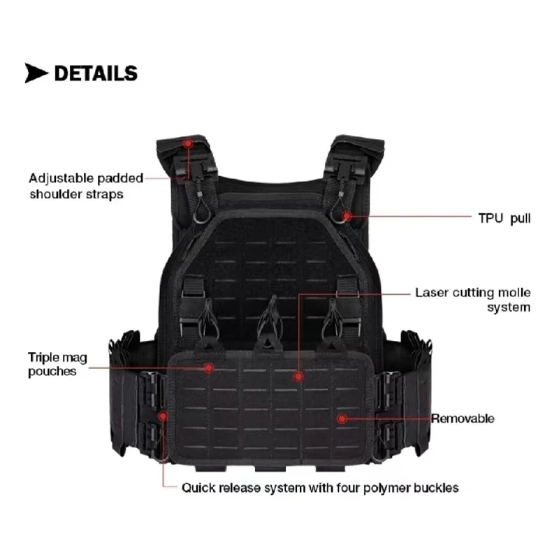 YAKEDA Tactical Vest Outdoor H - Outdoor Hunting Fleece reseña y precio