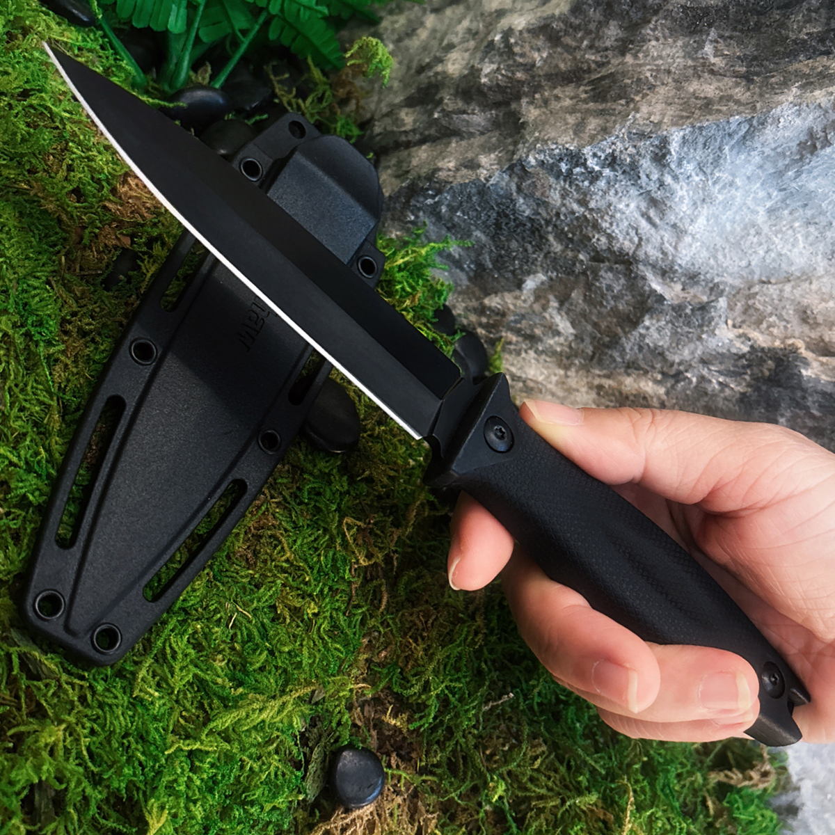 Outdoor Fixed Blade Knife For  - Hunting Knife Outdoor Edge reseña y precio