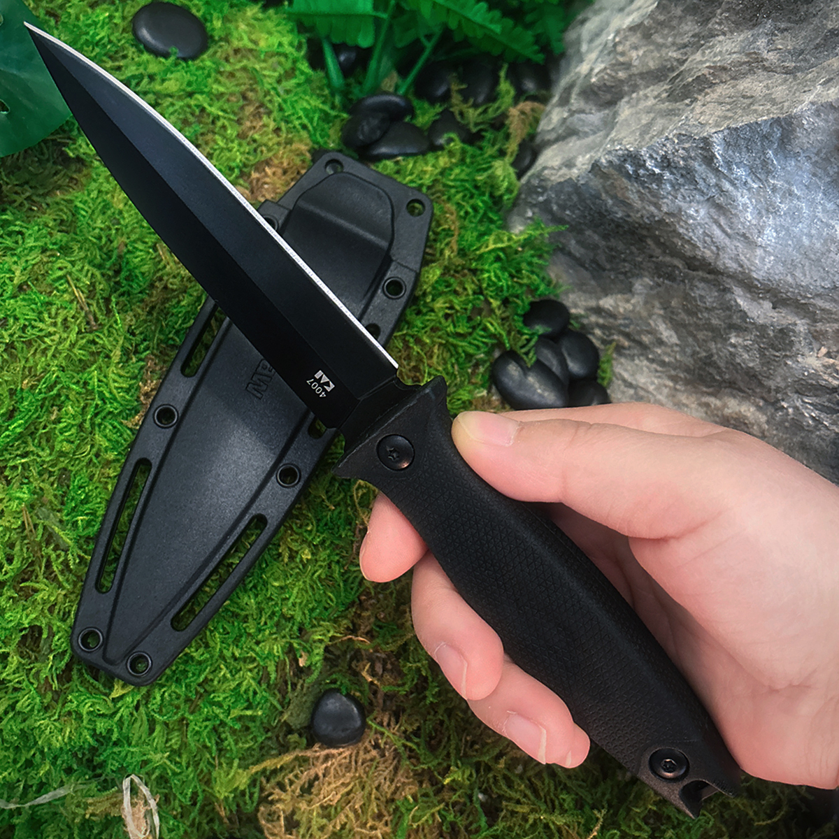 Outdoor Fixed Blade Knife For  - Hunting Knife Outdoor Edge reseña y precio