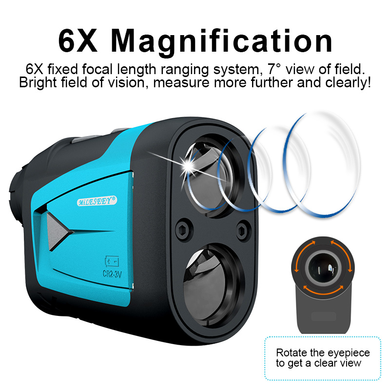 Mileseey PF210 PF2E PF240 Golf - Rangefinder Laser Hunting reseña y precio