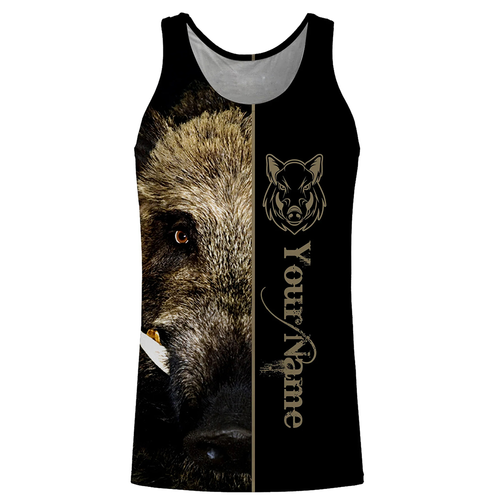 Custom Name Boar Hunter Tank T - Wildman Hunting & Outdoor reseña y precio