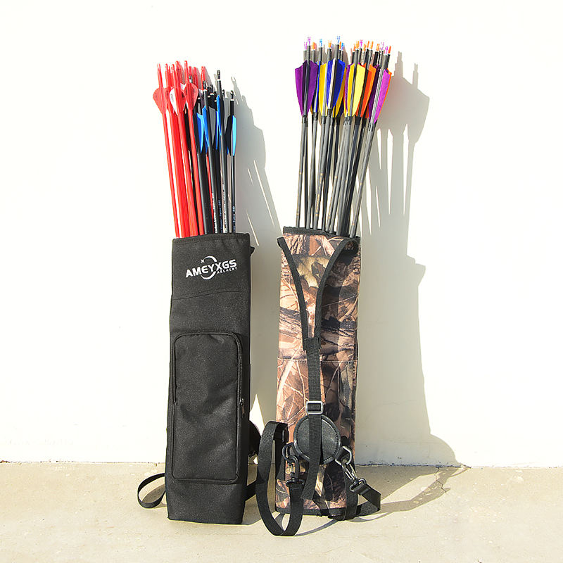 Camo Canvas Back Quiver Portab - Quiver Arrow Back reseña y precio
