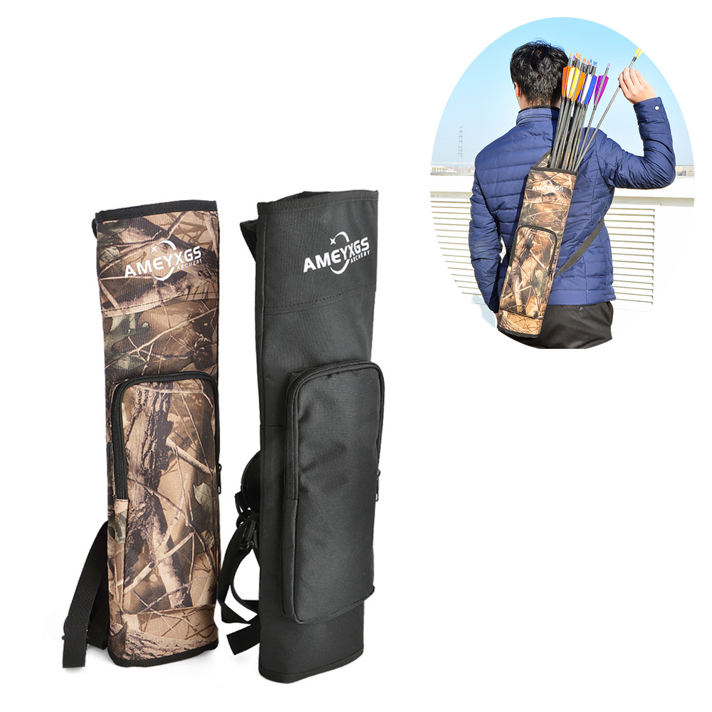 Camo Canvas Back Quiver Portab - Quiver Arrow Back reseña y precio