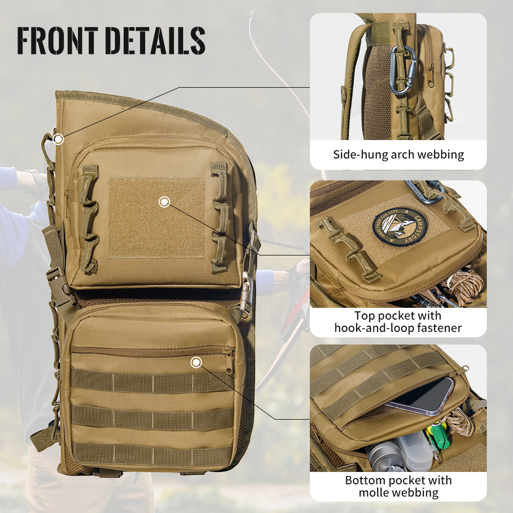 Multifunctional Archery Lightw - Quiver Arrow Back reseña y precio