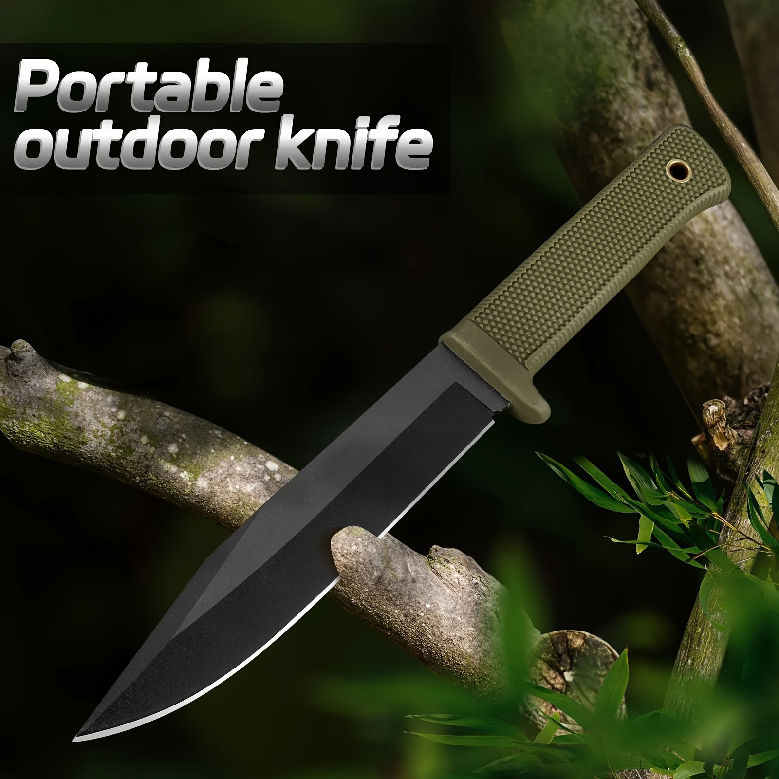 New fixed-blade outdoor high-h - Hunting Knife Outdoor Edge reseña y precio