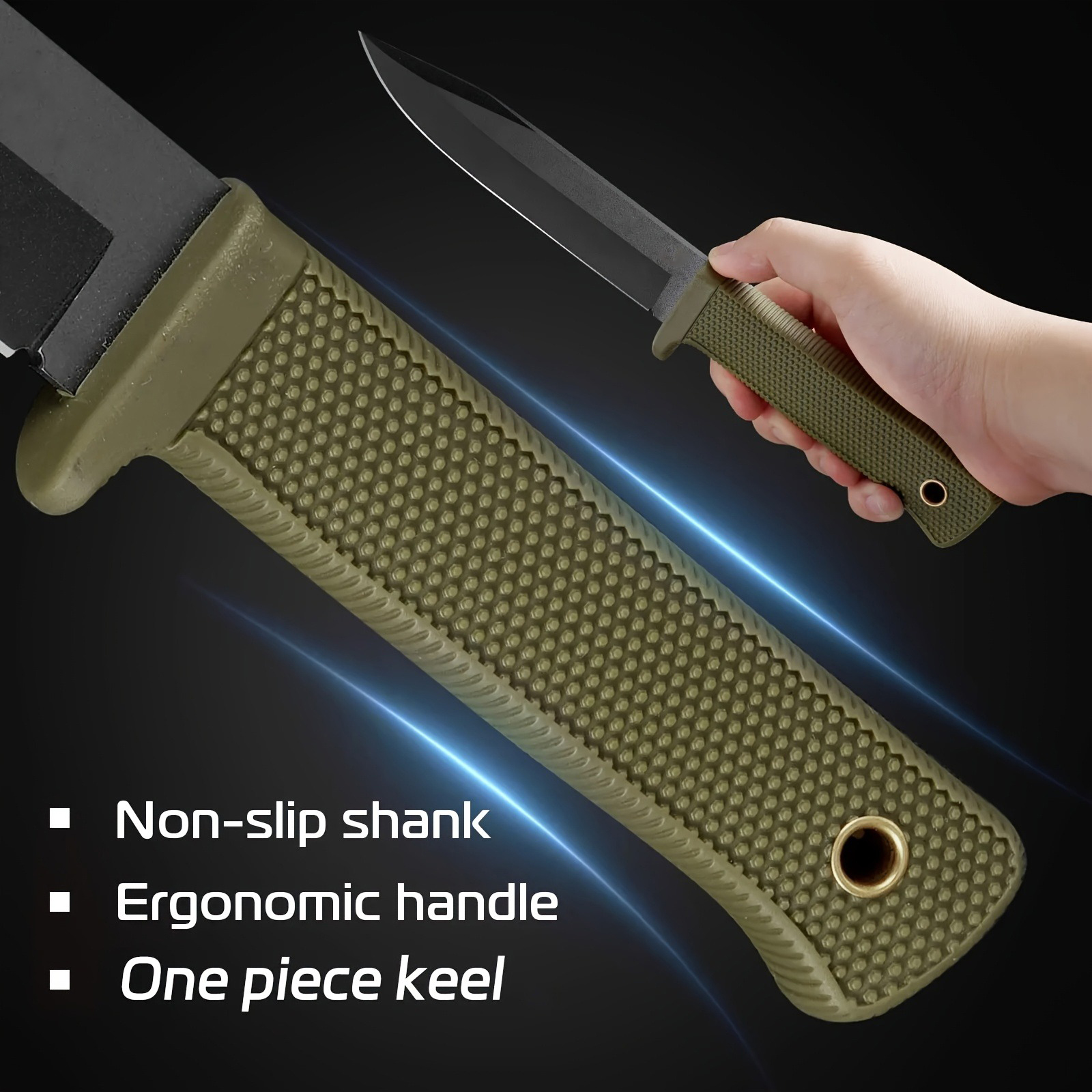 New fixed-blade outdoor high-h - Hunting Knife Outdoor Edge reseña y precio