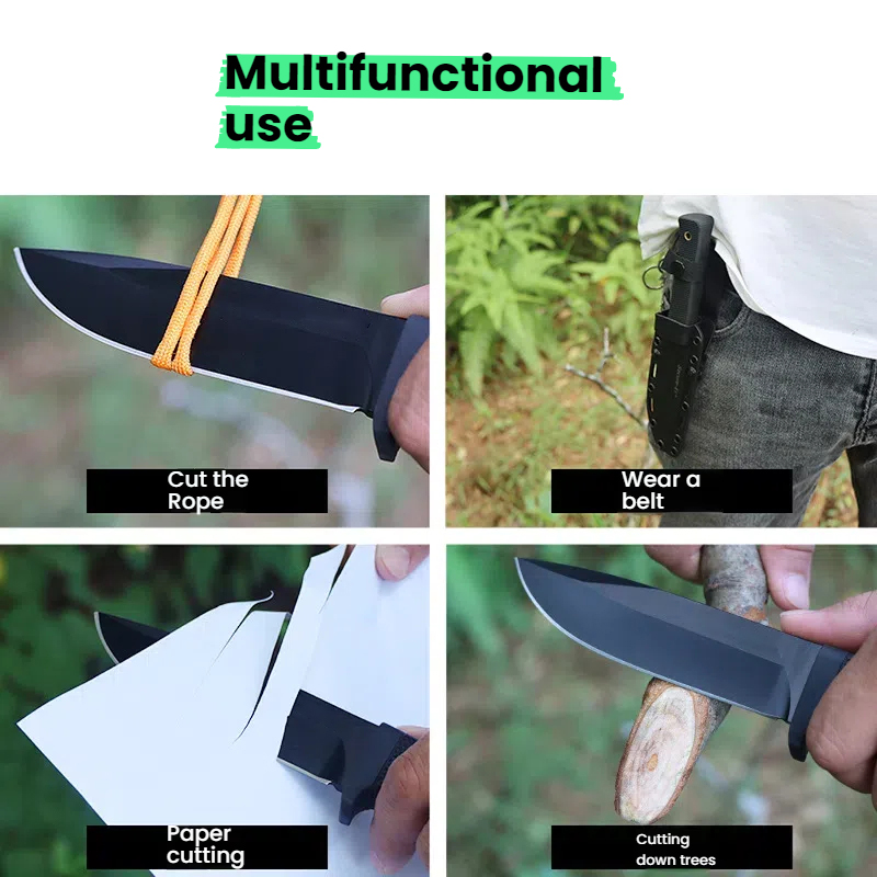 New fixed-blade outdoor high-h - Hunting Knife Outdoor Edge reseña y precio