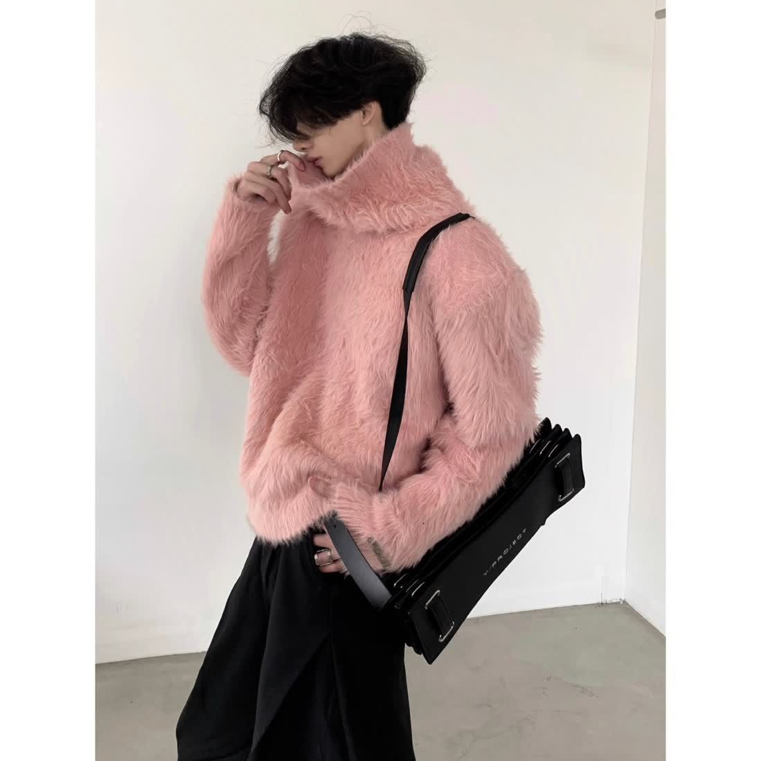 Fur Collar Pullovers Pink Mens - Wildman Hunting & Outdoor reseña y precio