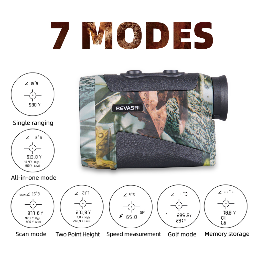 REVASRI Hunting Laser Rangefin - Rangefinder Laser Hunting reseña y precio