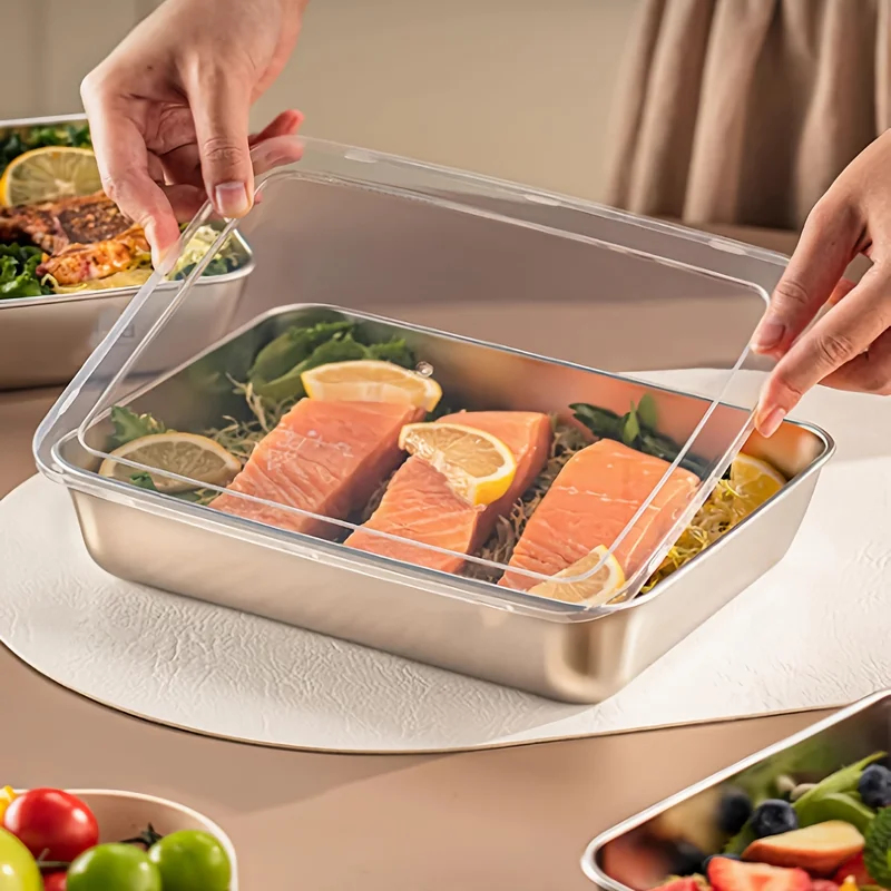 3pcs Stainless Steel Food Cont - Outdoor Hunting Kitchen reseña y precio