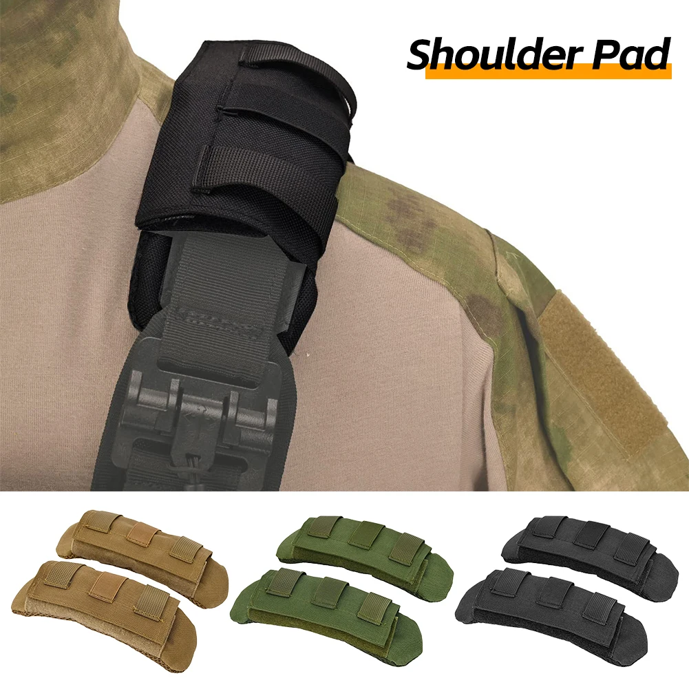 2Pcs Tactical  Vest Shoulder S - Outdoor Hunting Fleece reseña y precio