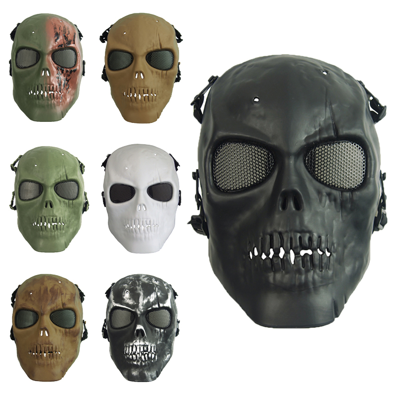 Airsoft Mask Camouflage Cospla - Outdoor Hunting Movies reseña y precio