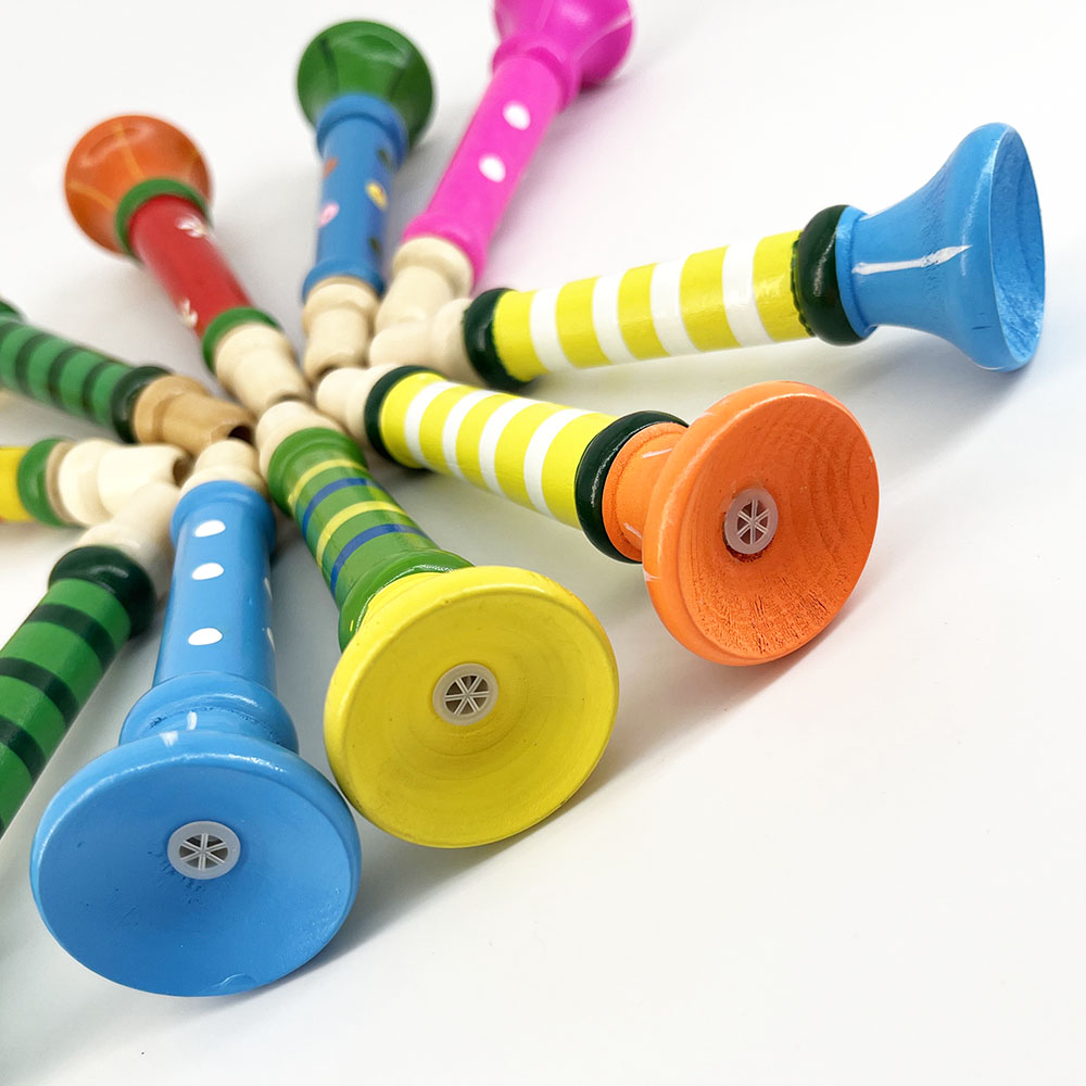 Wooden Trumpet Children Toy Ho - Game Call Whistle reseña y precio