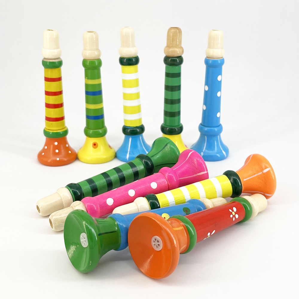 Wooden Trumpet Children Toy Ho - Game Call Whistle reseña y precio