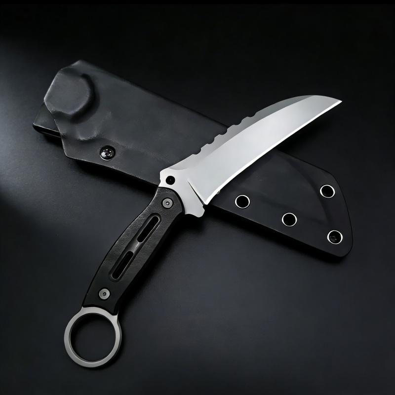 Stainless Steel Fixed Blade Kn - Hunting Knife Outdoor Edge reseña y precio