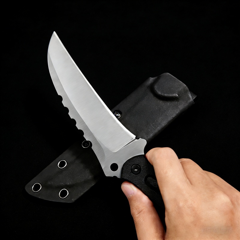 Stainless Steel Fixed Blade Kn - Hunting Knife Outdoor Edge reseña y precio
