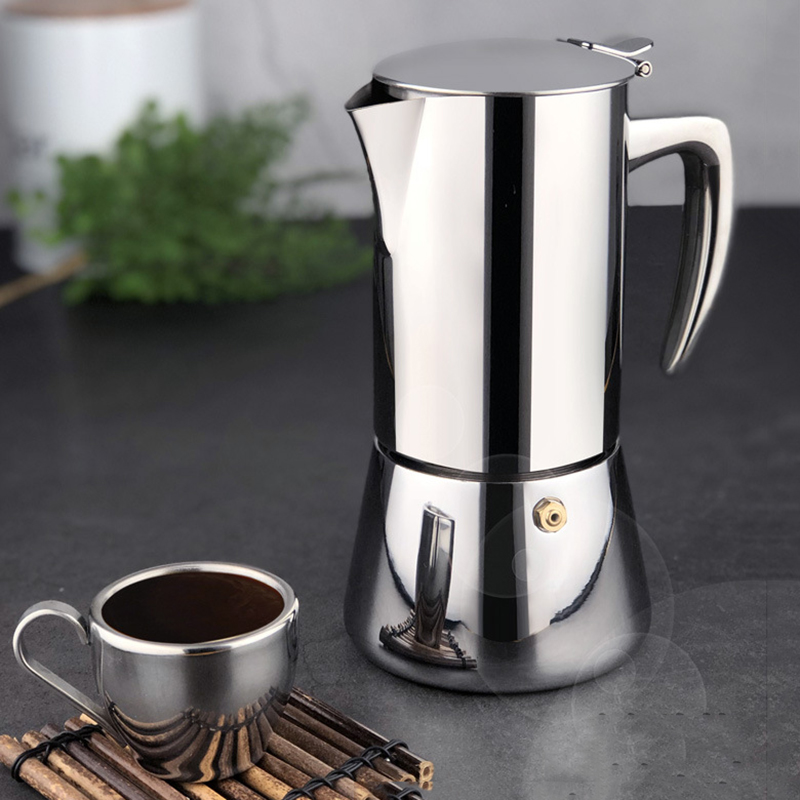 JUSTINLAU Moka Pots 200ml/300m - Outdoor Hunting Kitchen reseña y precio