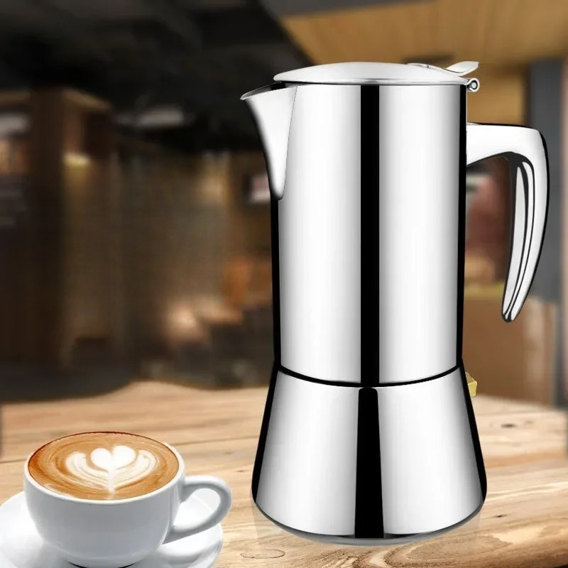 JUSTINLAU Moka Pots 200ml/300m - Outdoor Hunting Kitchen reseña y precio