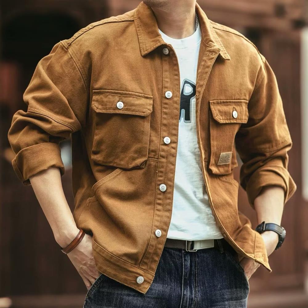 Retro American Denim Jacket Me - Hunting Outdoor Brands reseña y precio