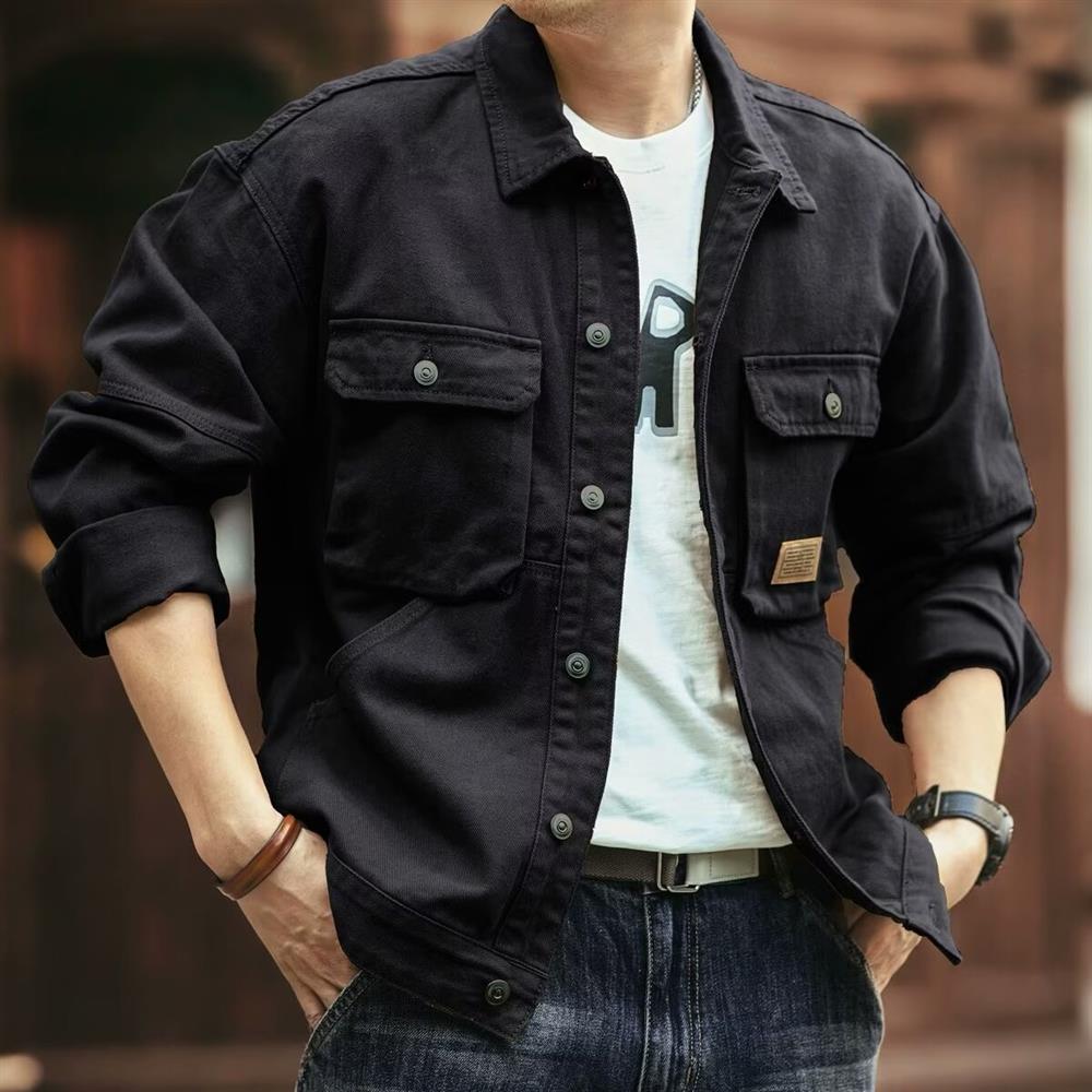 Retro American Denim Jacket Me - Hunting Outdoor Brands reseña y precio