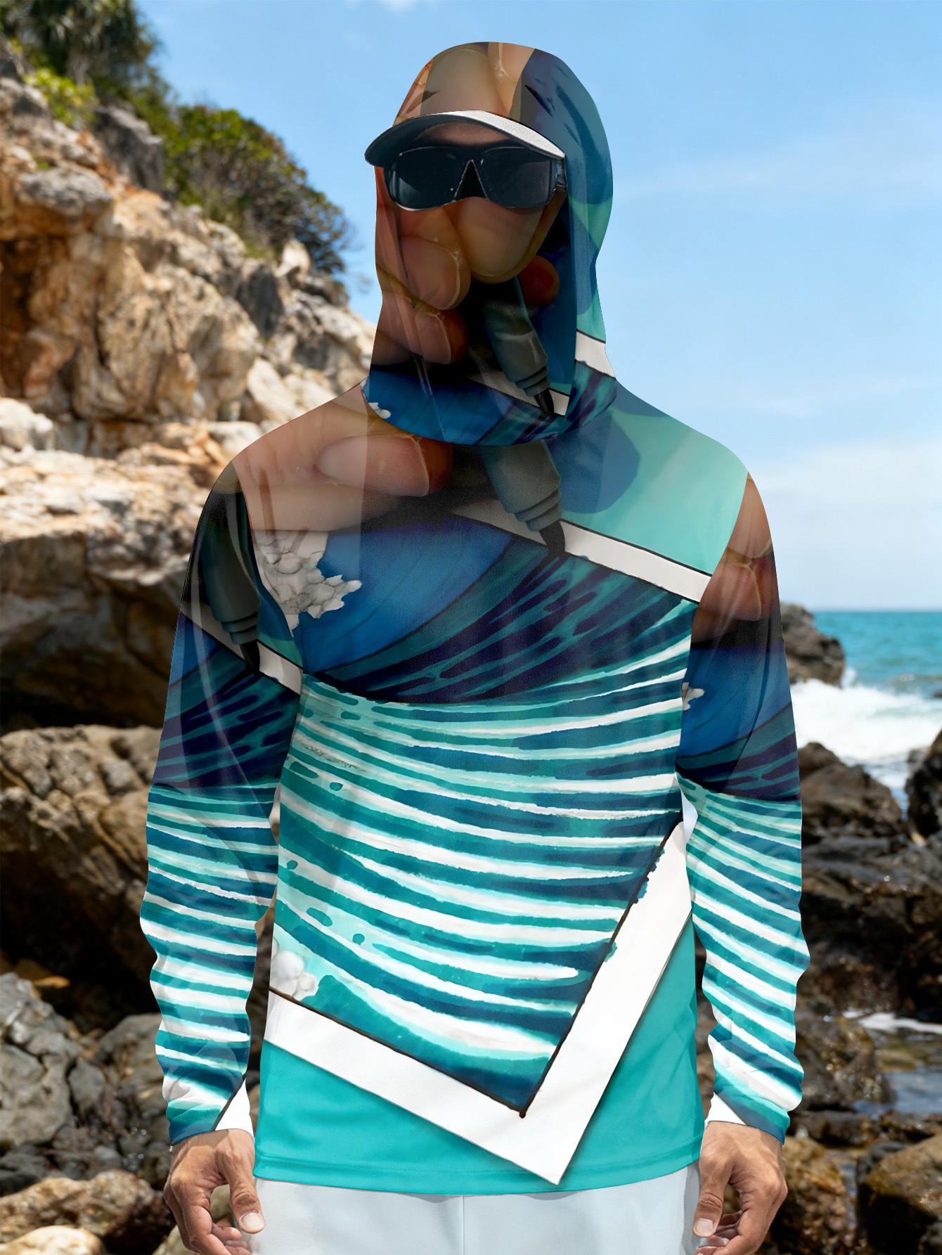 Fishing hooded sweatshirt men' - Hunting & Outdoor As reseña y precio