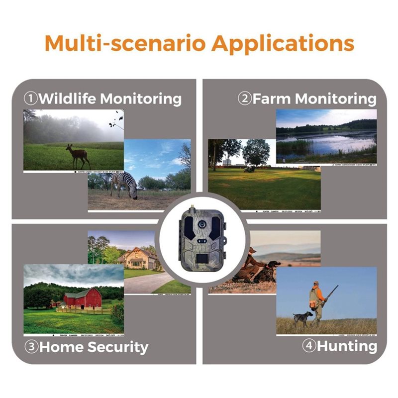AS95-Outdoor 4G 120MP 4K Live  - Hunting Outdoor Shows reseña y precio