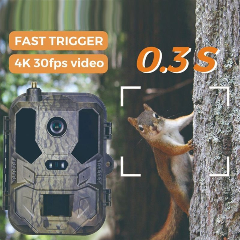A99E-Outdoor 4G 120MP 4K Live  - Hunting Outdoor Shows reseña y precio