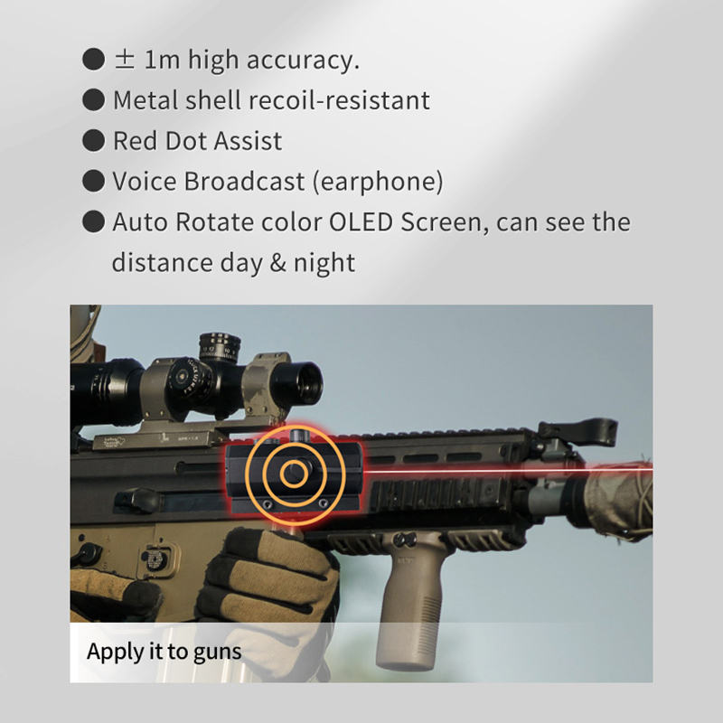 MINI8 Plug-in 1200m Ranging De - Rangefinder Laser Hunting reseña y precio