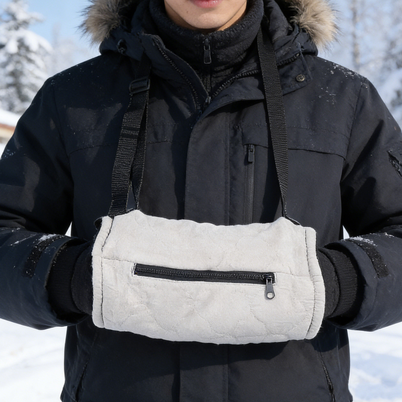 Football Hand Warmer Pouch Thi - Outdoor Hunting Fleece reseña y precio