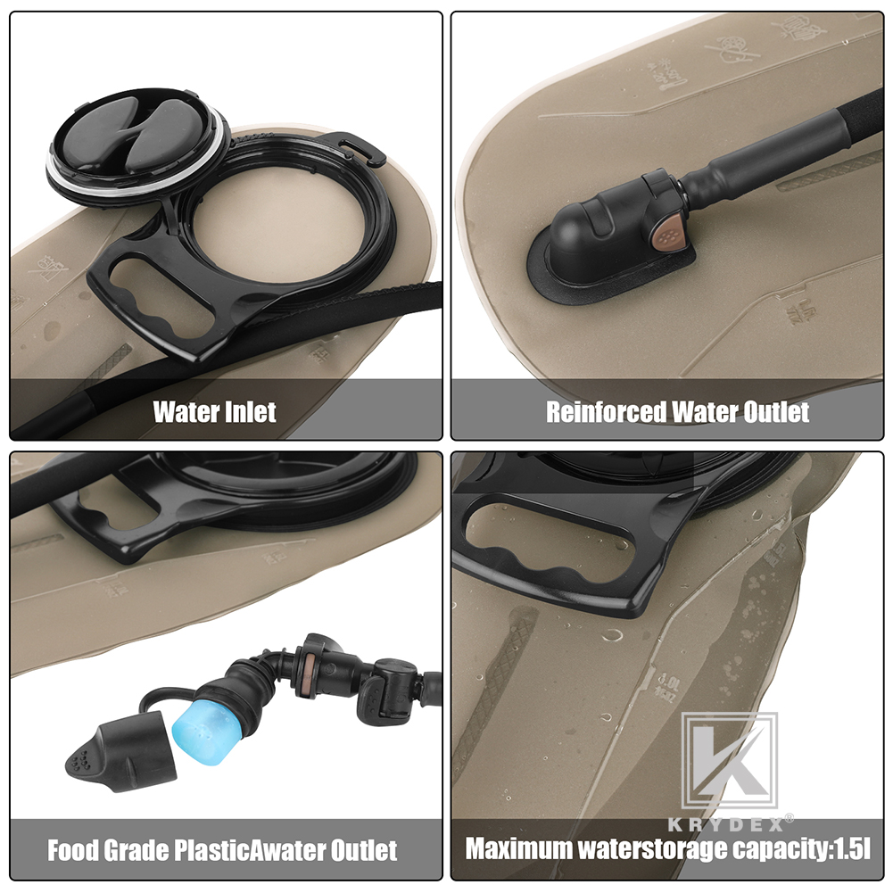 KRYDEX Tactical 1.5L 50oz Hydr - Outdoor Hunting Packs reseña y precio