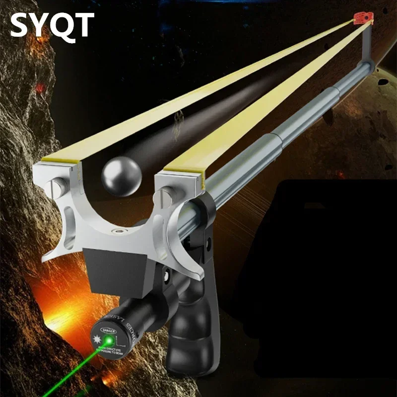 Metal Laser Slingshot High Ela - Rangefinder Laser Hunting reseña y precio
