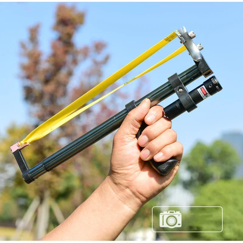 Metal Laser Slingshot High Ela - Rangefinder Laser Hunting reseña y precio