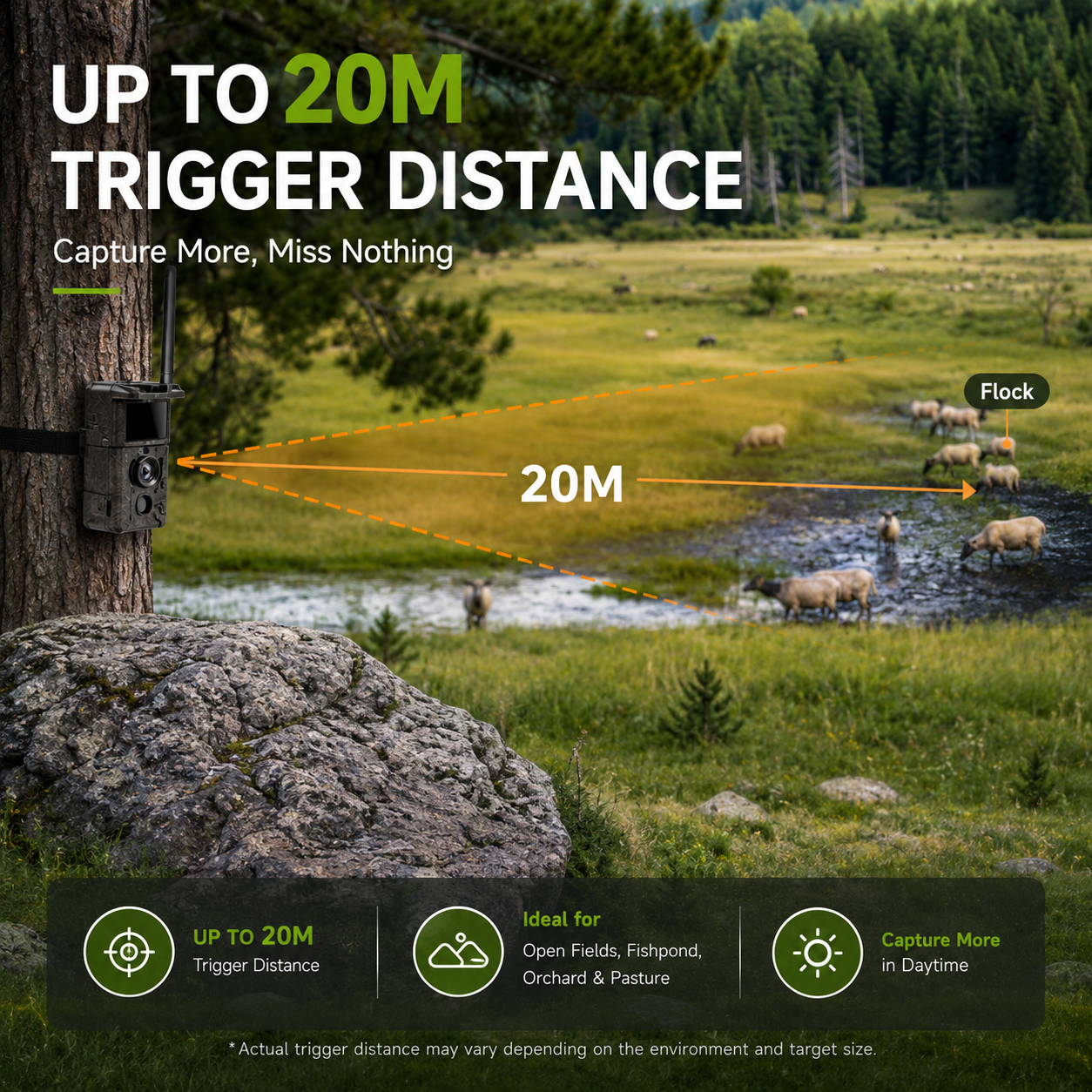 Outdoor 4G 30MP Infrared 2K Li - Hunting Outdoor Shows reseña y precio