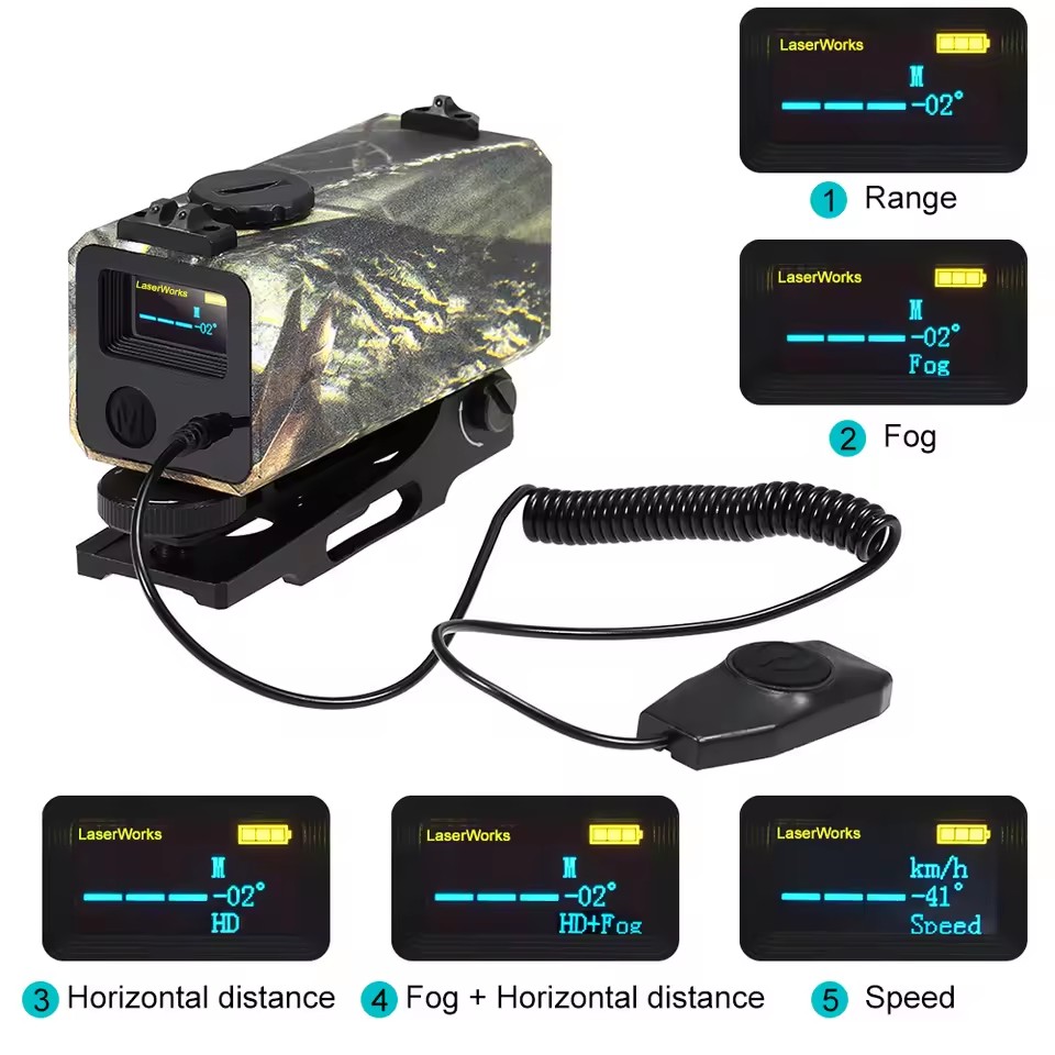 Mini Laser Automatic Range Fin - Rangefinder Laser Hunting reseña y precio