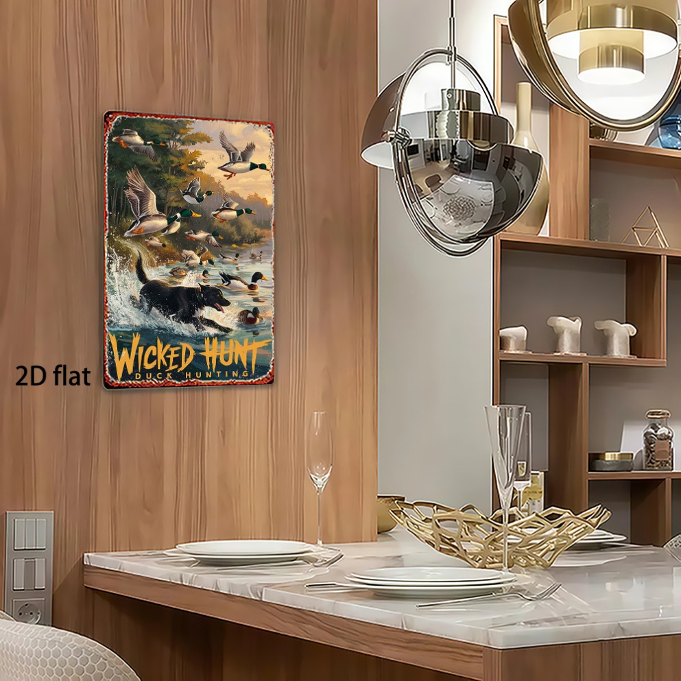 2D Flat Vintage Hunting Duck M - Wildman Hunting & Outdoor reseña y precio