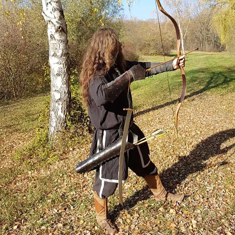 Medieval Steampunk Archery Arr - Quiver Arrow Back reseña y precio