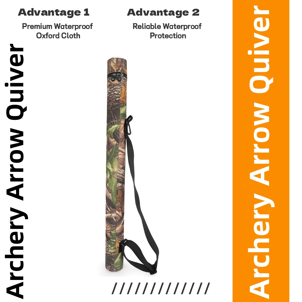 Archery Shoulder Tube Arrow Qu - Quiver Arrow Back reseña y precio