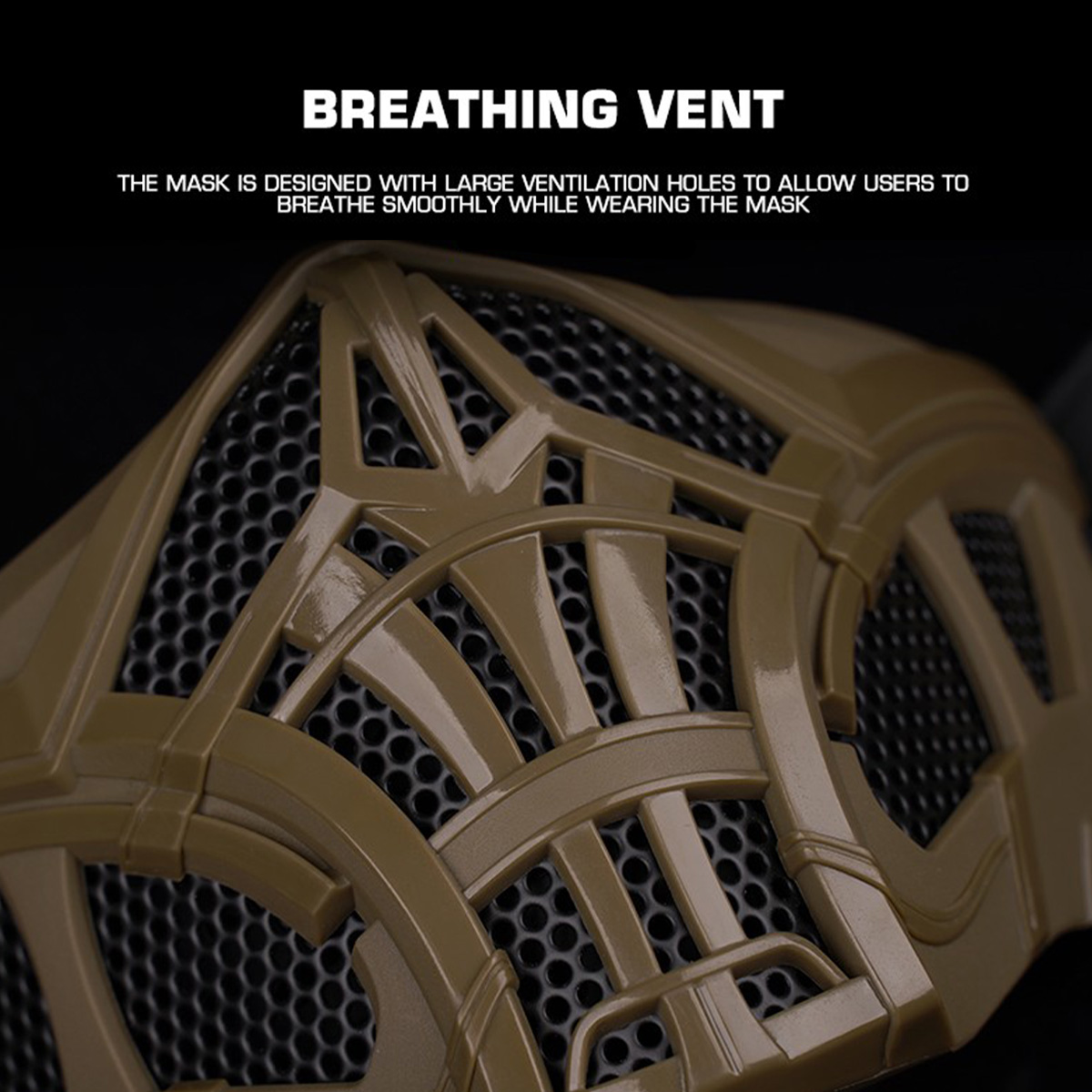 Tactical Airsoft Mask Protecti - Outdoor Hunting Movies reseña y precio