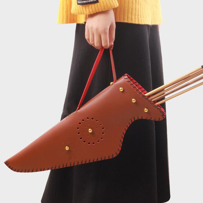 Traditional PU Leather Archery - Quiver Arrow Back reseña y precio