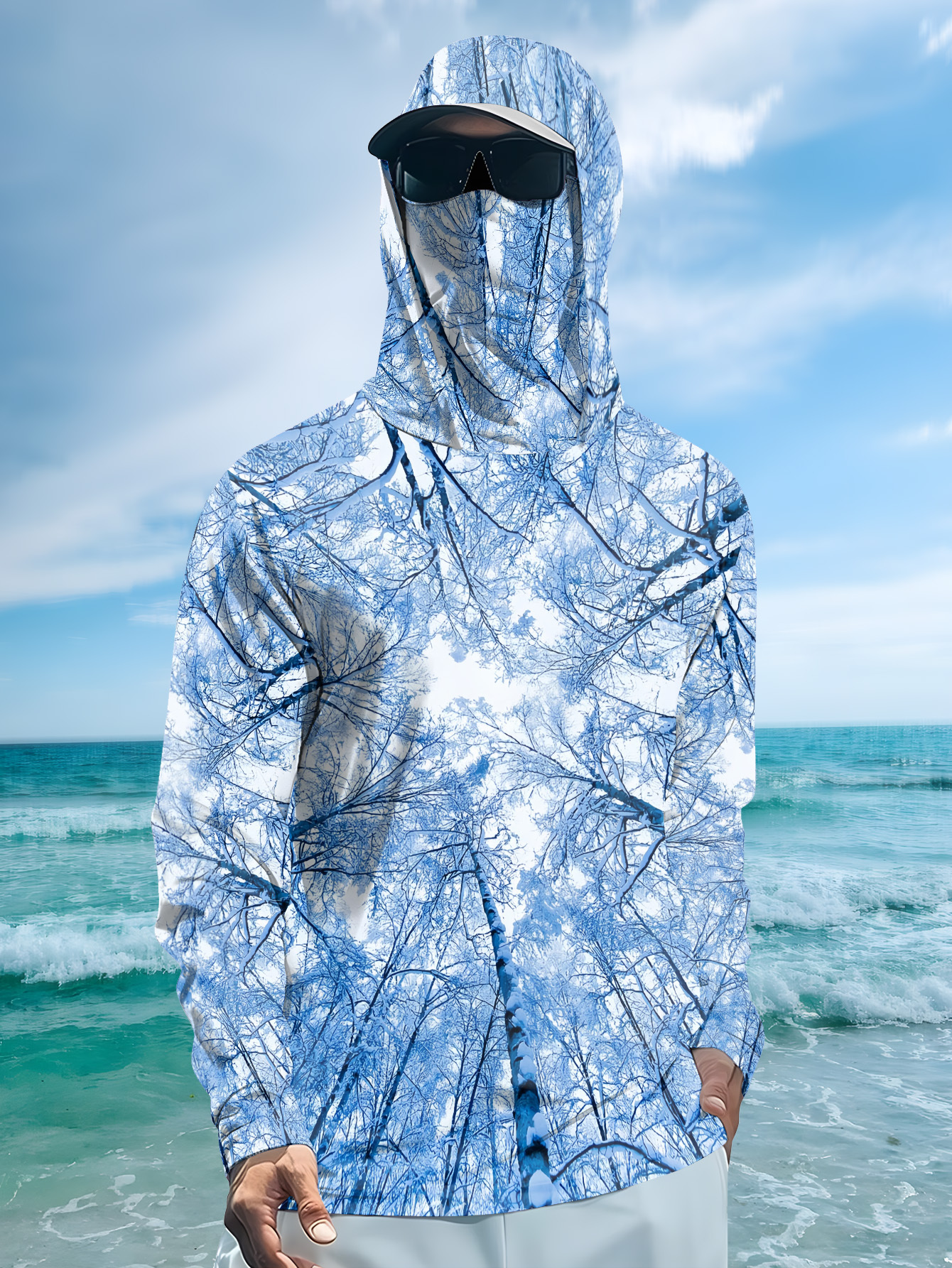 Fishing hooded sweatshirt men' - Hunting & Outdoor As reseña y precio